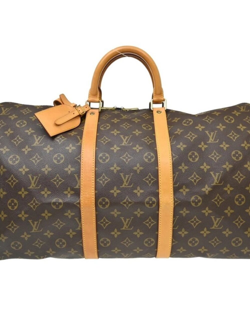LOUIS VUITTON KEEPALL 55 TRAVEL HANDBAG MONOGRAM
